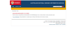 Desktop Screenshot of angis.org.au