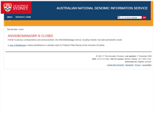 Tablet Screenshot of angis.org.au