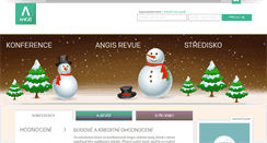 Desktop Screenshot of angis.cz